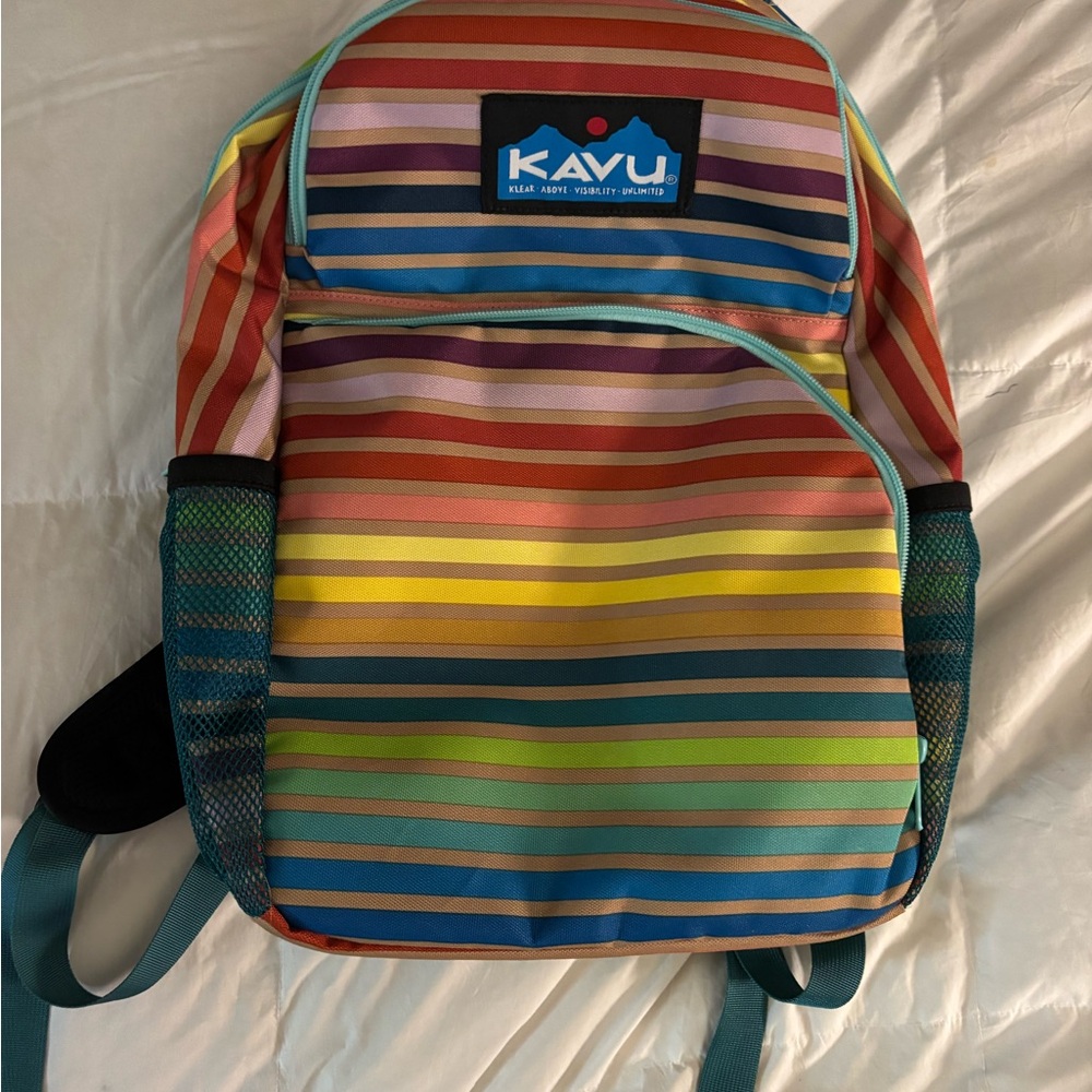 KAVU Striped Backpack